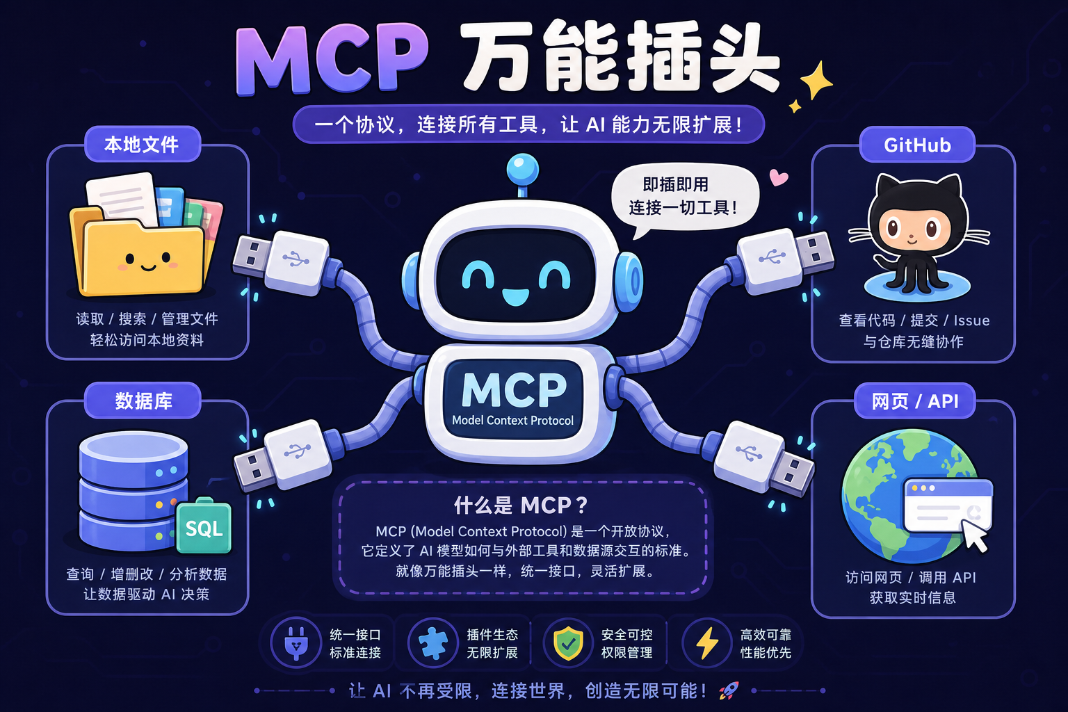 MCP 连接多种工具